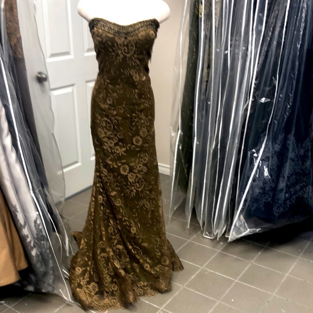 Elegant long evening dress